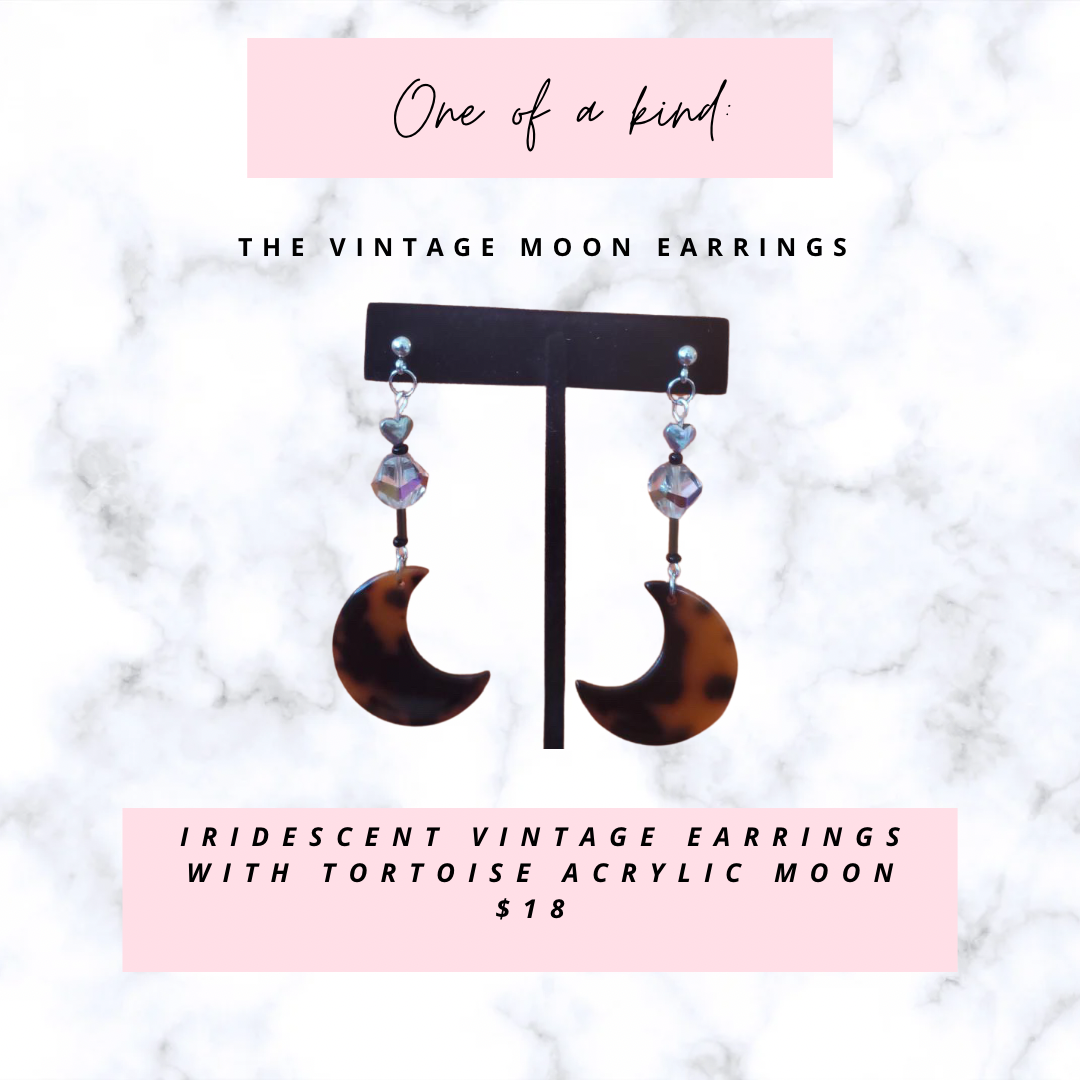 The vintage Moon earrings